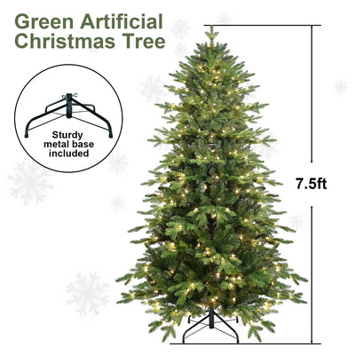 PVC Christmas Tree, Christmas Decorations, Green, With Lights null