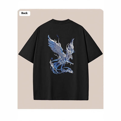 Summer New Pure Cotton Short Sleeve Men's Loose Plus Size Men's Clothing null