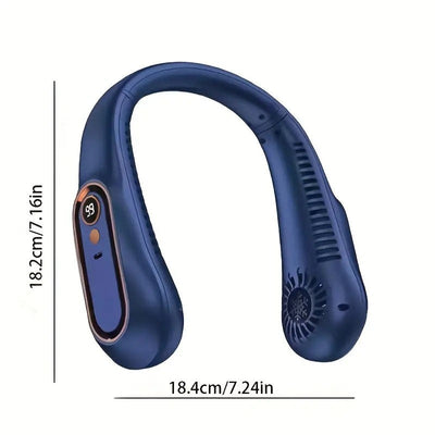 Portable Small Bladeless Cooling Halter Fan null