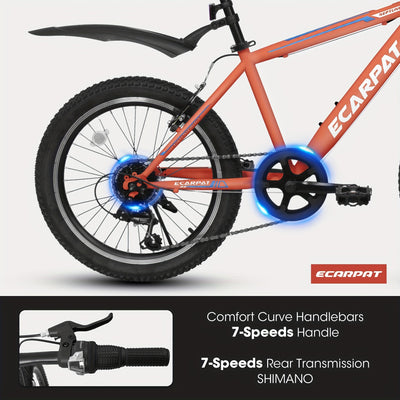 A20215 Kids Bicycle 20 Inch Kids Montain Bike Gear 7 Speed Bike For Boys And Girls null