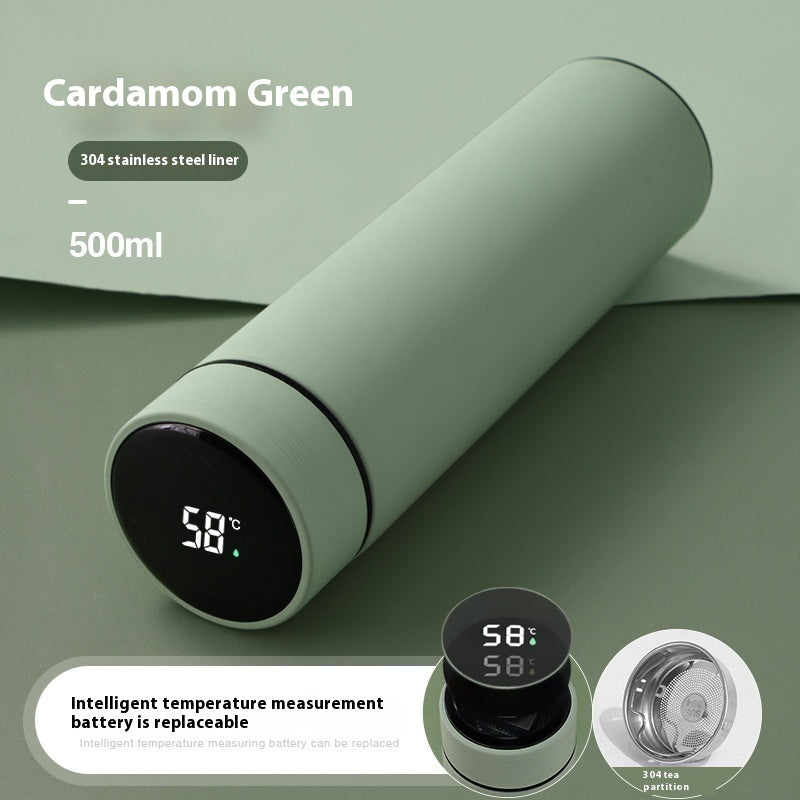 Intelligent  Bottle Stainless Steel Insulated Bottle Cup Temperature Display Vacuum Flask Coffee Mug null