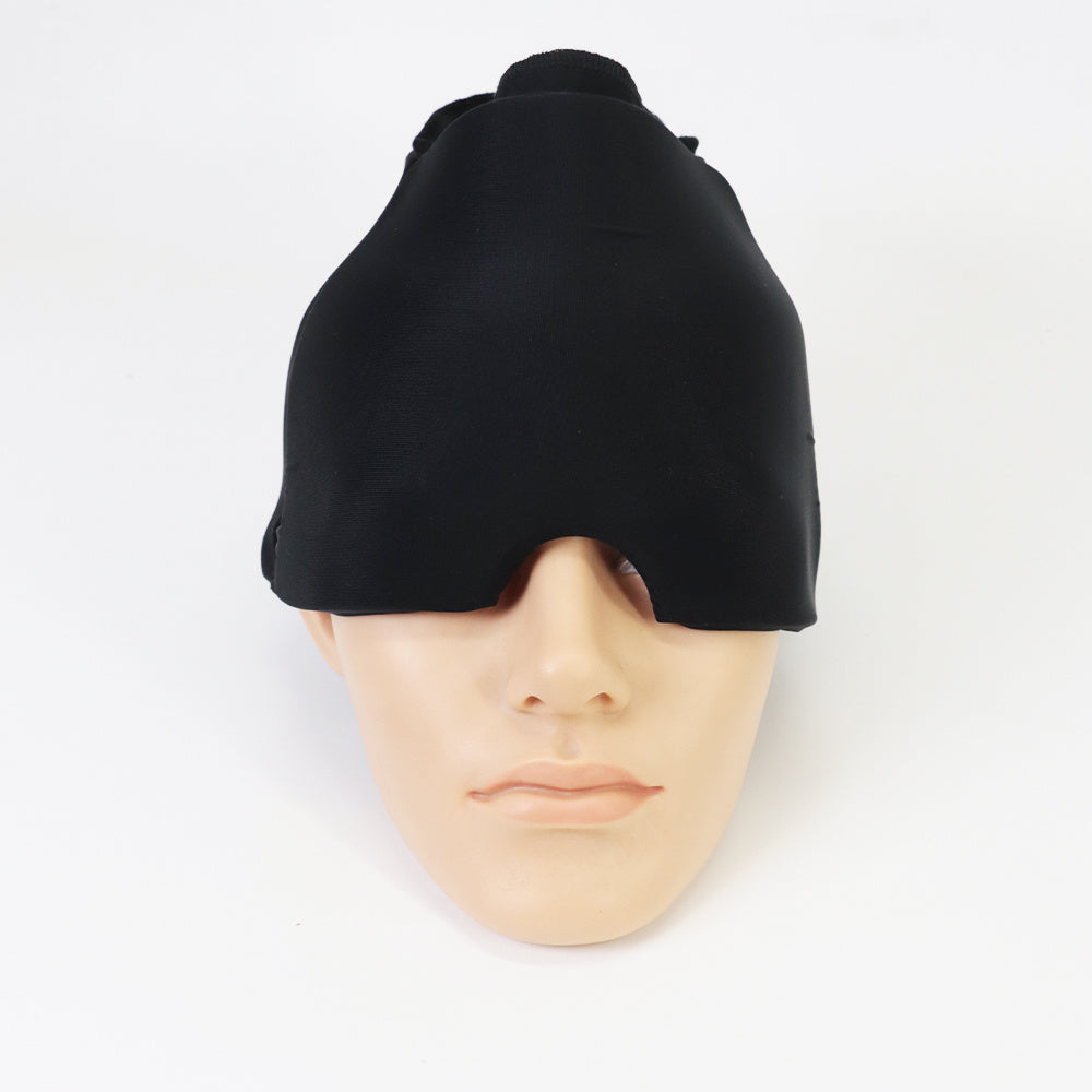 Migraine Relief Hat Cold Therapy Migraine Relief Products Comfortable Head Wrap Ice Pack Eye Mask For Puffy Eyes null