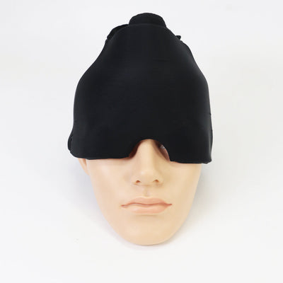Migraine Relief Hat Cold Therapy Migraine Relief Products Comfortable Head Wrap Ice Pack Eye Mask For Puffy Eyes null