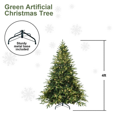 PVC Christmas Tree, Christmas Decorations, Green, With Lights null