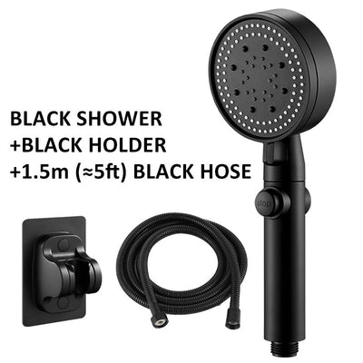Shower Bath Shower Head Pressurized Large Water Output null