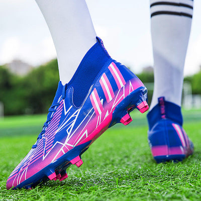 Male Teenager Student Competition Training Soccer Shoes null