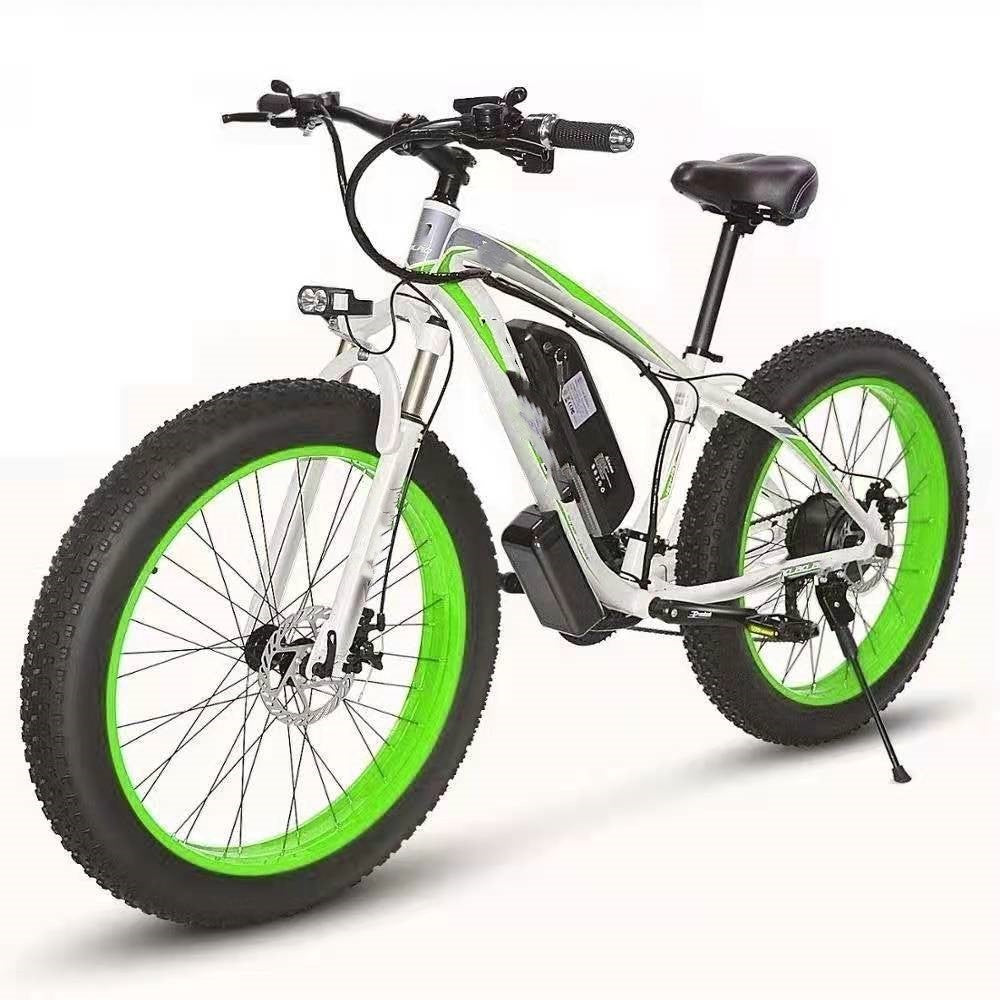 Electric Bicycle Lithium Tram Snow Electric Mountain Bike 21 Speed null