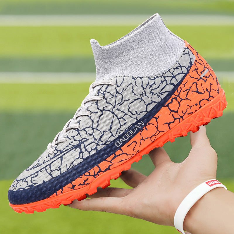 Soccer Men's High Top Youth Student Training Shoes null