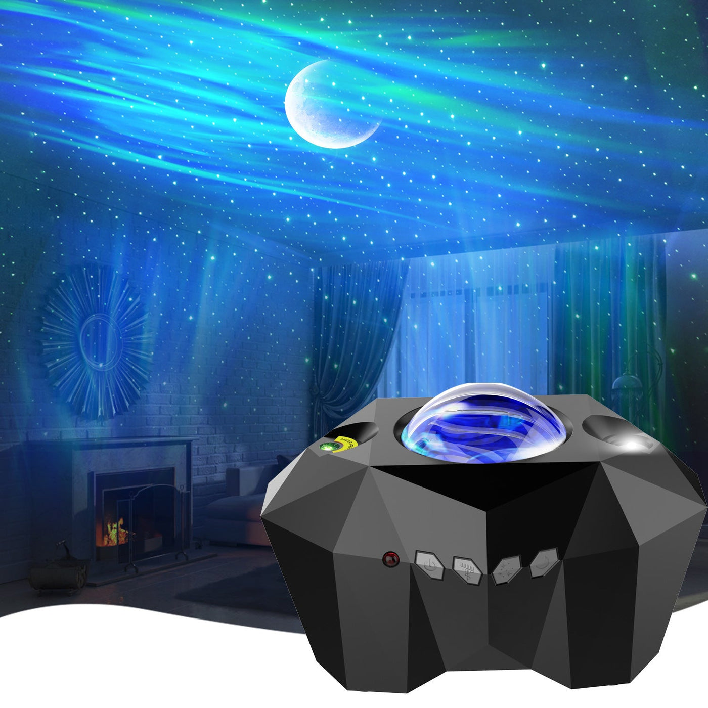 Led Dream Aurora Borealis Ocean Star Light Projector null