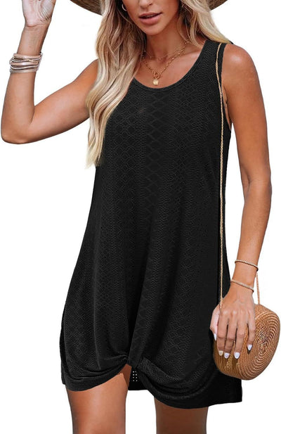 Women's Hollow Beach Vacation Clothes Kinky Dress null