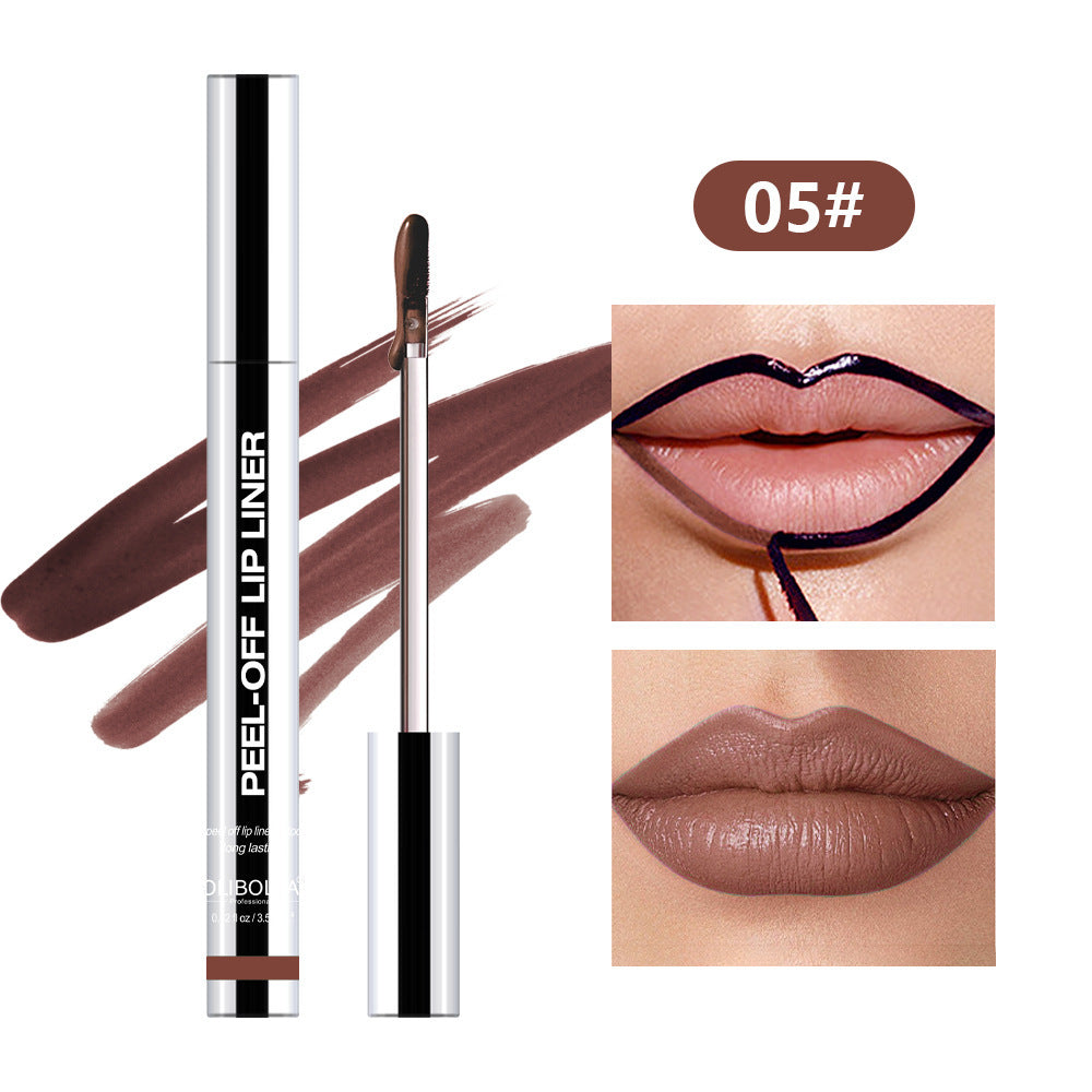 Pull Lip Liner Waterproof Long Lasting And Does Not Fade Lip Lacquer null