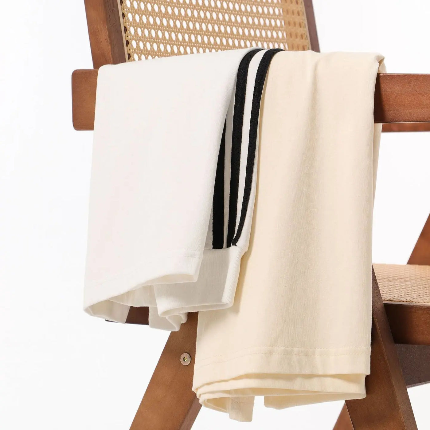 American-style Retro Three-bar Long-sleeved T-shirt For Men null