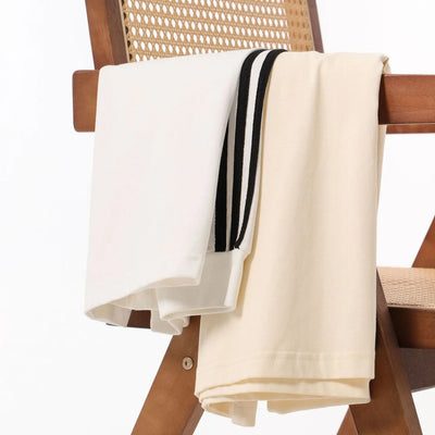 American-style Retro Three-bar Long-sleeved T-shirt For Men null