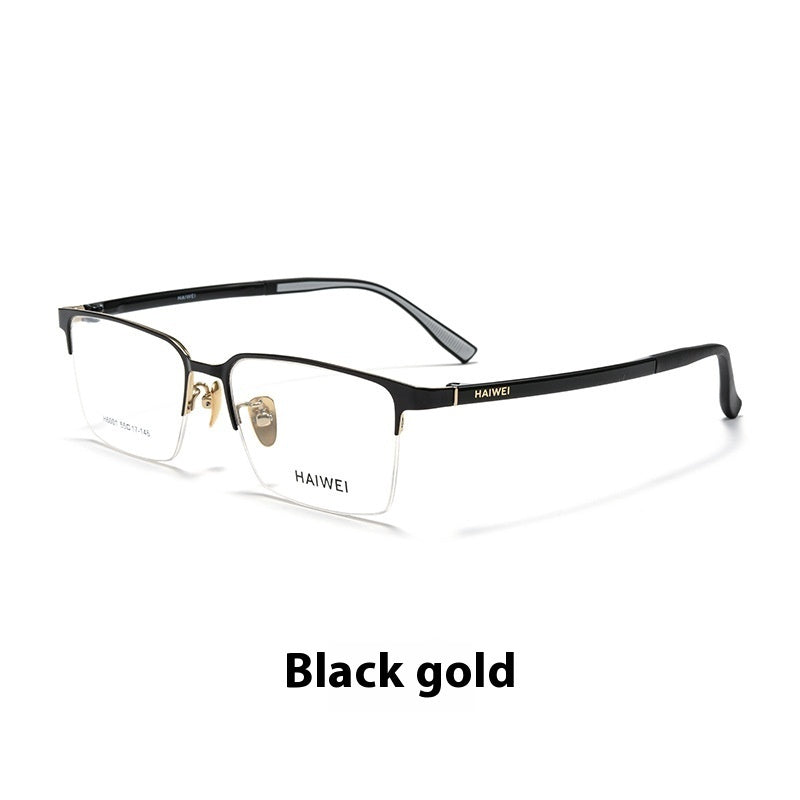 Ultra-light Titanium Frame Plastic Steel Leg Glasses null