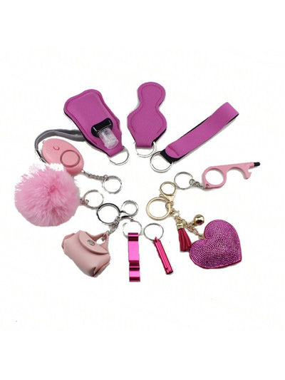 10 PCS Personal Alarm Safety Set null