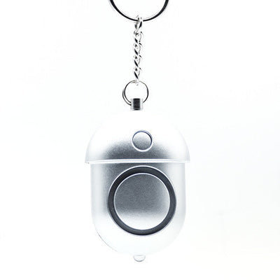 Pine Cone Type Half-pull High-decibel Wolf Alarm Women's Self-defense Weapon With Flashing Light null