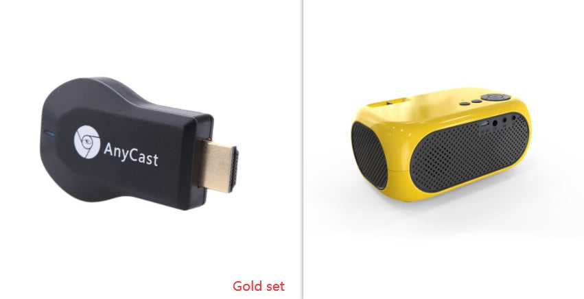 M24 Micro Mini Projector Led Portable Hd 1080p null