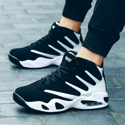 Men Air Cushion Basketball Shoes Wear-resistant Sneakers For Men Hommel Basketball Boots Sneakers Men null