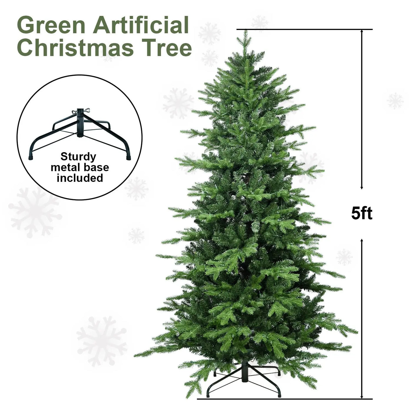 PVC Christmas Tree, Christmas Decorations, Green null