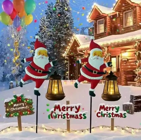 🎅✨Christmas Solar Kettle Light & Lantern Garden Decor Collection Shop5383194 Store