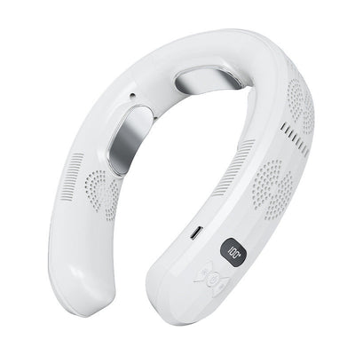 Halter Cooling Fan USB Charging Portable Leafless null