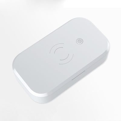 Ultraviolet Disinfection Box, Nail Art And Beauty Tool Disinfector, Multifunctional Mobile Phone Wireless Charging Disinfection Box null