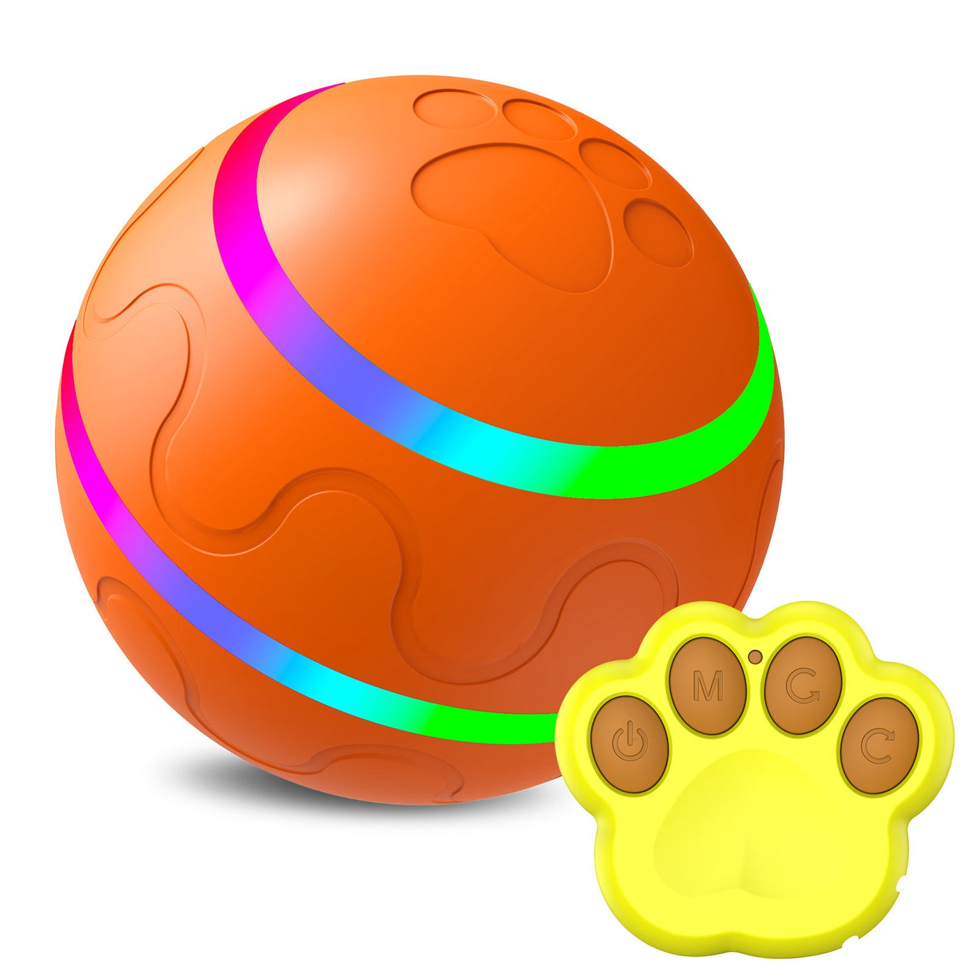 Pet New Cat Wicked Ball Toy Intelligent Ball USB Cat Toys Self Rotating Ball Automatic Rotation Ball null