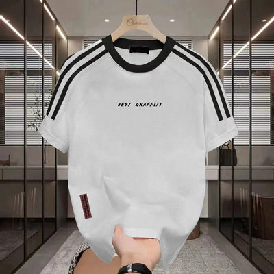 Men's Summer Thin Heavy Cotton Short Sleeve null