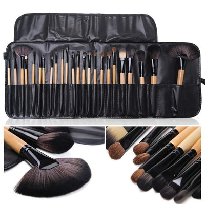 24 Pcs Makeup Brush Sets null