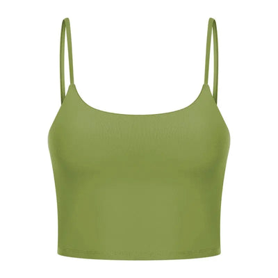 Yoga Jacket Women's Sports Underwear With Chest Pad Thin Belt Beauty Back null