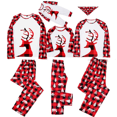 Family Dog Family European And American Christmas Parent-child Pajamas null