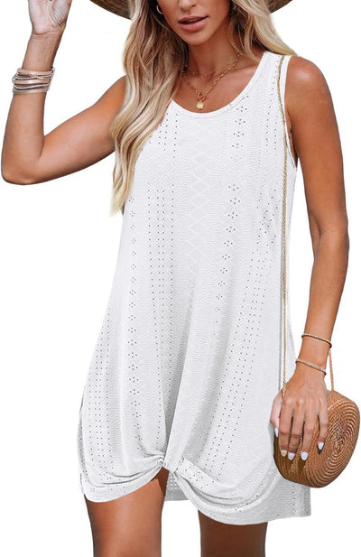 Women's Hollow Beach Vacation Clothes Kinky Dress null