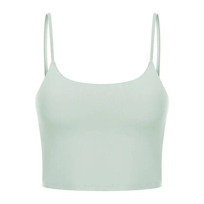 Yoga Jacket Women's Sports Underwear With Chest Pad Thin Belt Beauty Back null