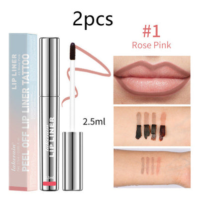 Matte Finish No Stain On Cup Hook Line Lip Stick null