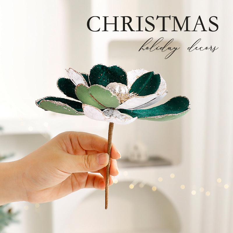 Christmas Flower Ornaments Christmas Tree Decorations null