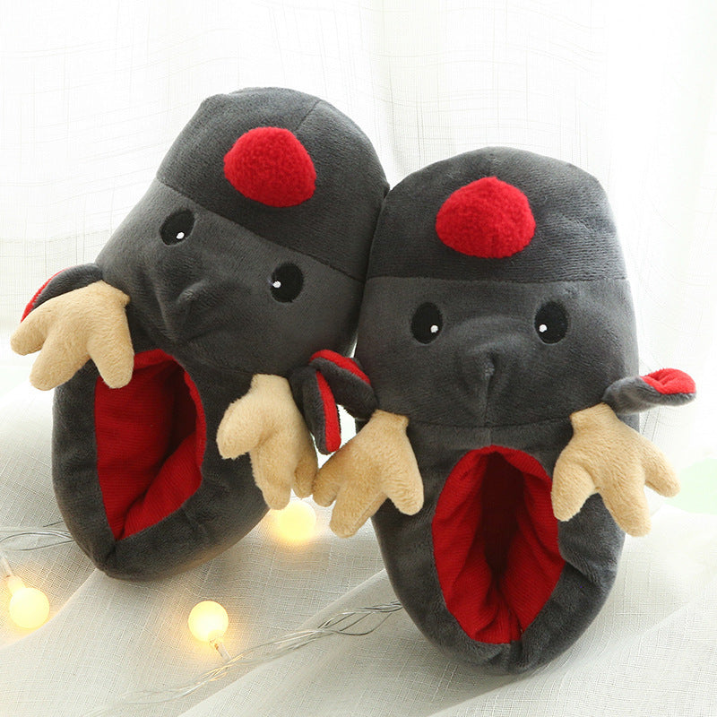 Christmas Shoes Cute Elk Home Slippers null