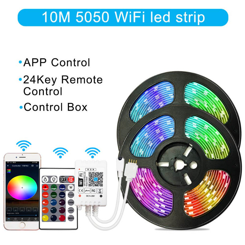 2835 5050 RGB Light Strip Smart WiFi LED Shoppers Synchrony