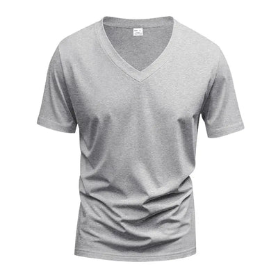 Solid Color Loose American Summer Men's T-shirt null