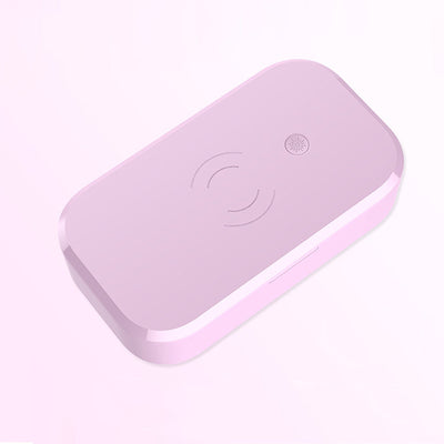 Ultraviolet Disinfection Box, Nail Art And Beauty Tool Disinfector, Multifunctional Mobile Phone Wireless Charging Disinfection Box null