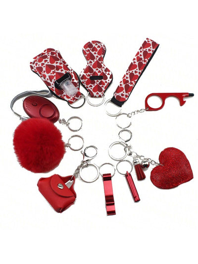 10 PCS Personal Alarm Safety Set null