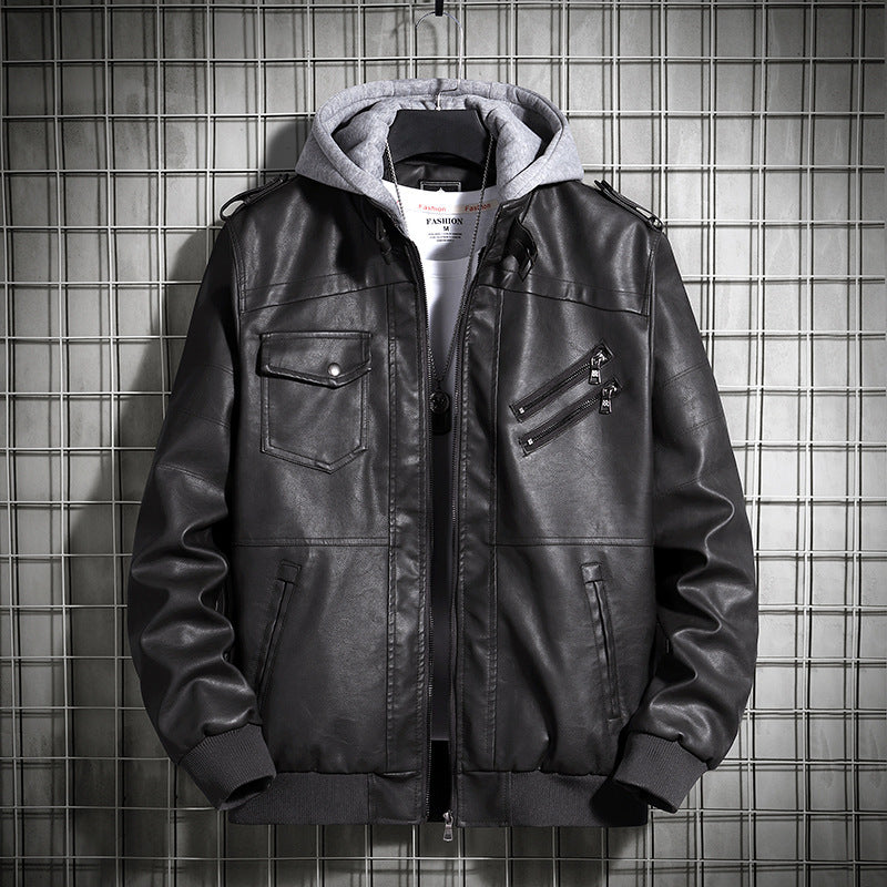 Plus Size European And American Fur Coat Teen Coat Men null