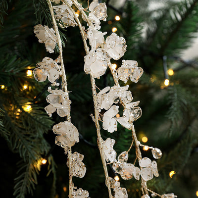 Christmas Acrylic White Crystal Twig Cutting Creative Decoration null