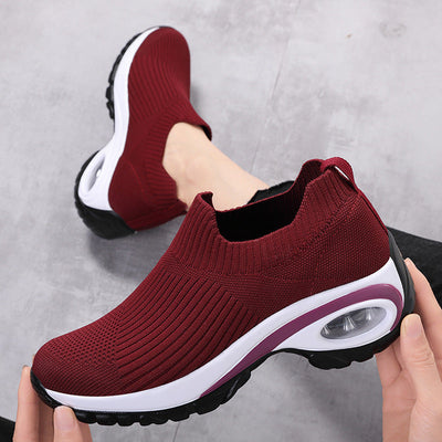 Sneakers Women Air Cushion Mesh Breathable Running Sports Shoes null