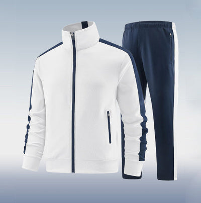 Trend Casual Two-piece Suit Long Sleeve Trousers Suit null