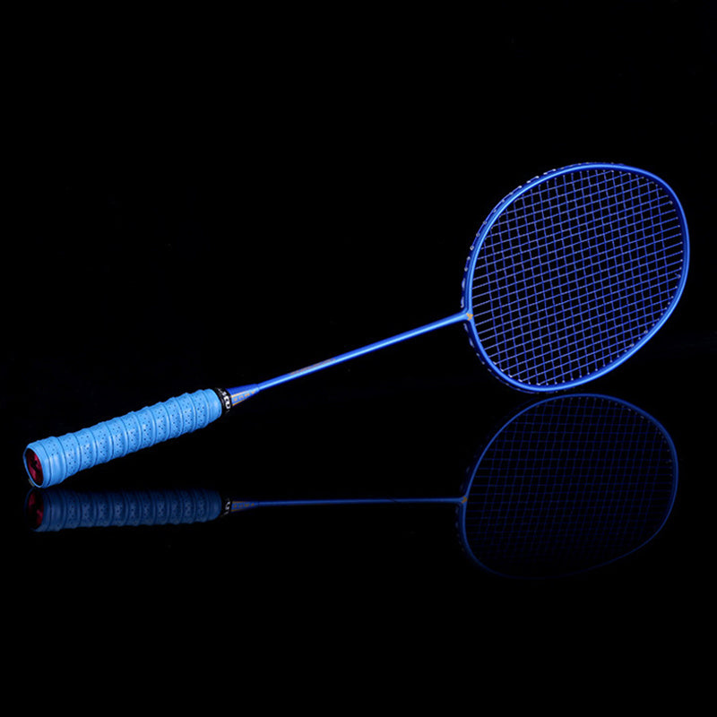 Full Carbon Badminton Racket Single Shot Attack Training null