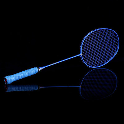 Full Carbon Badminton Racket Single Shot Attack Training null