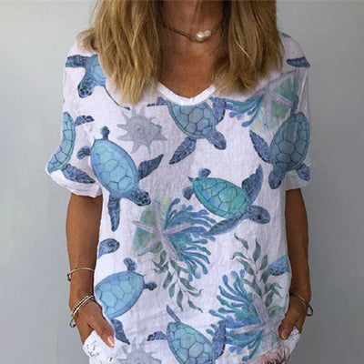 Fashion Personalized Women's 3D Digital Printing Top null