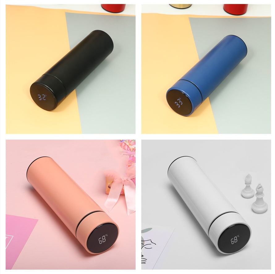 Intelligent  Bottle Stainless Steel Insulated Bottle Cup Temperature Display Vacuum Flask Coffee Mug null