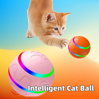 Pet New Cat Wicked Ball Toy Intelligent Ball USB Cat Toys Self Rotating Ball Automatic Rotation Ball null