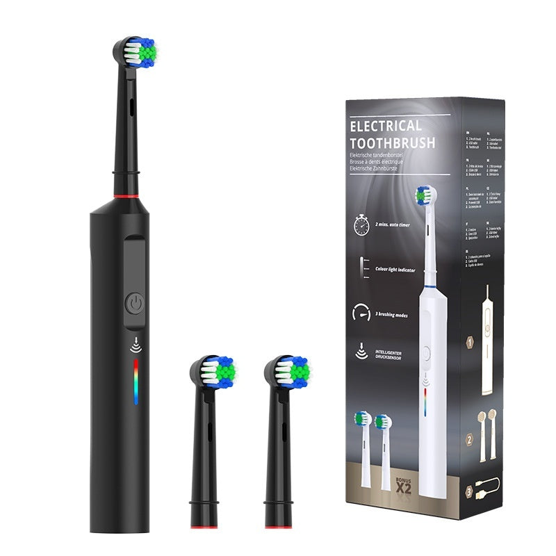 Rotary Electric Toothbrush Whitening Polishing Remove Tooth Stains null
